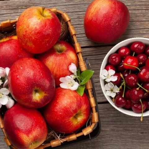 ripe-red-apples-and-cherry_645697-6838